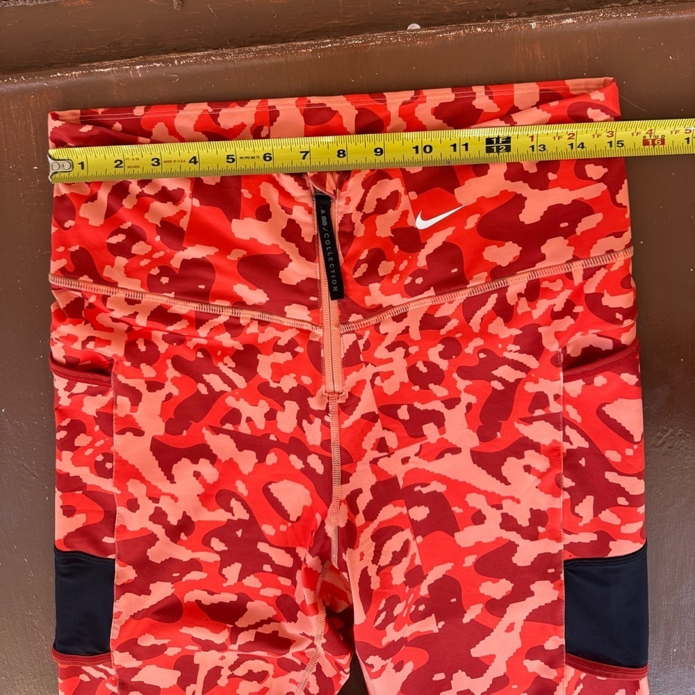 Nike DriFit Naomi Osaka Orange Tennis Leggings - Women’s Large - Picture 5 of 8